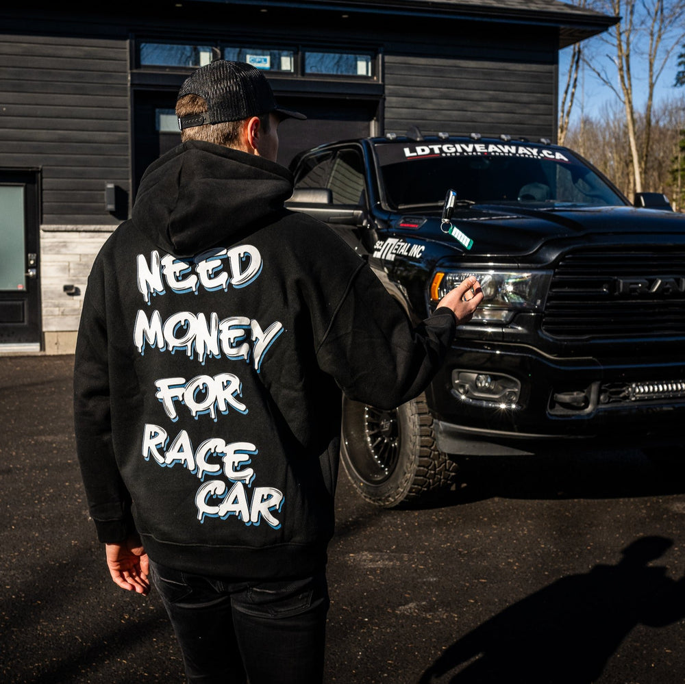 Hoodie 'Need Money for Racecar'