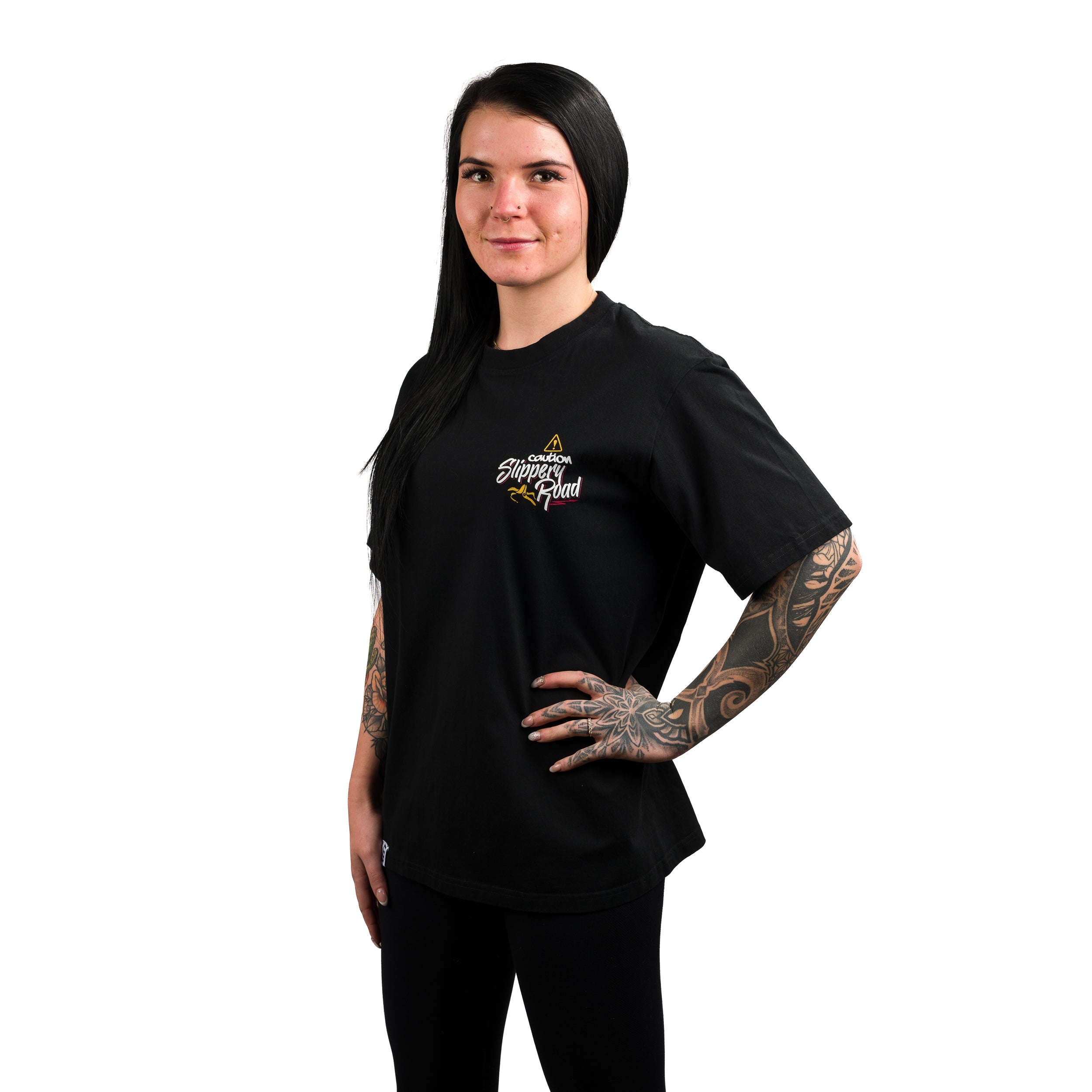 T-shirt 'Slippery Road'