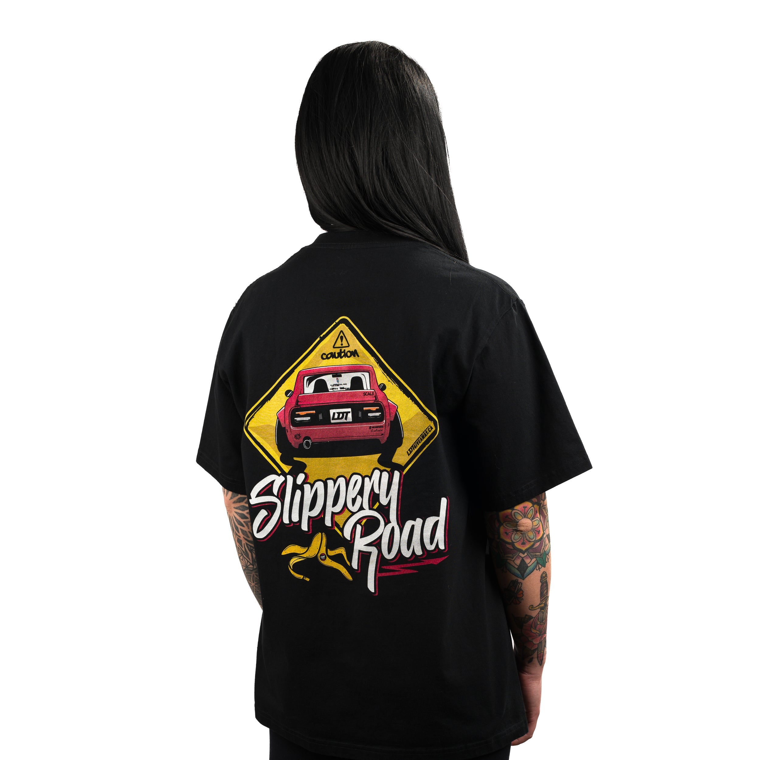 T-shirt 'Slippery Road'