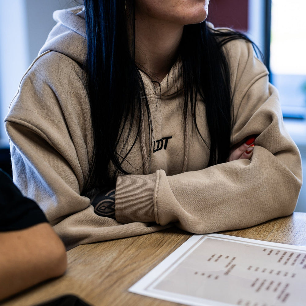 Classic LDT Hoodie Beige