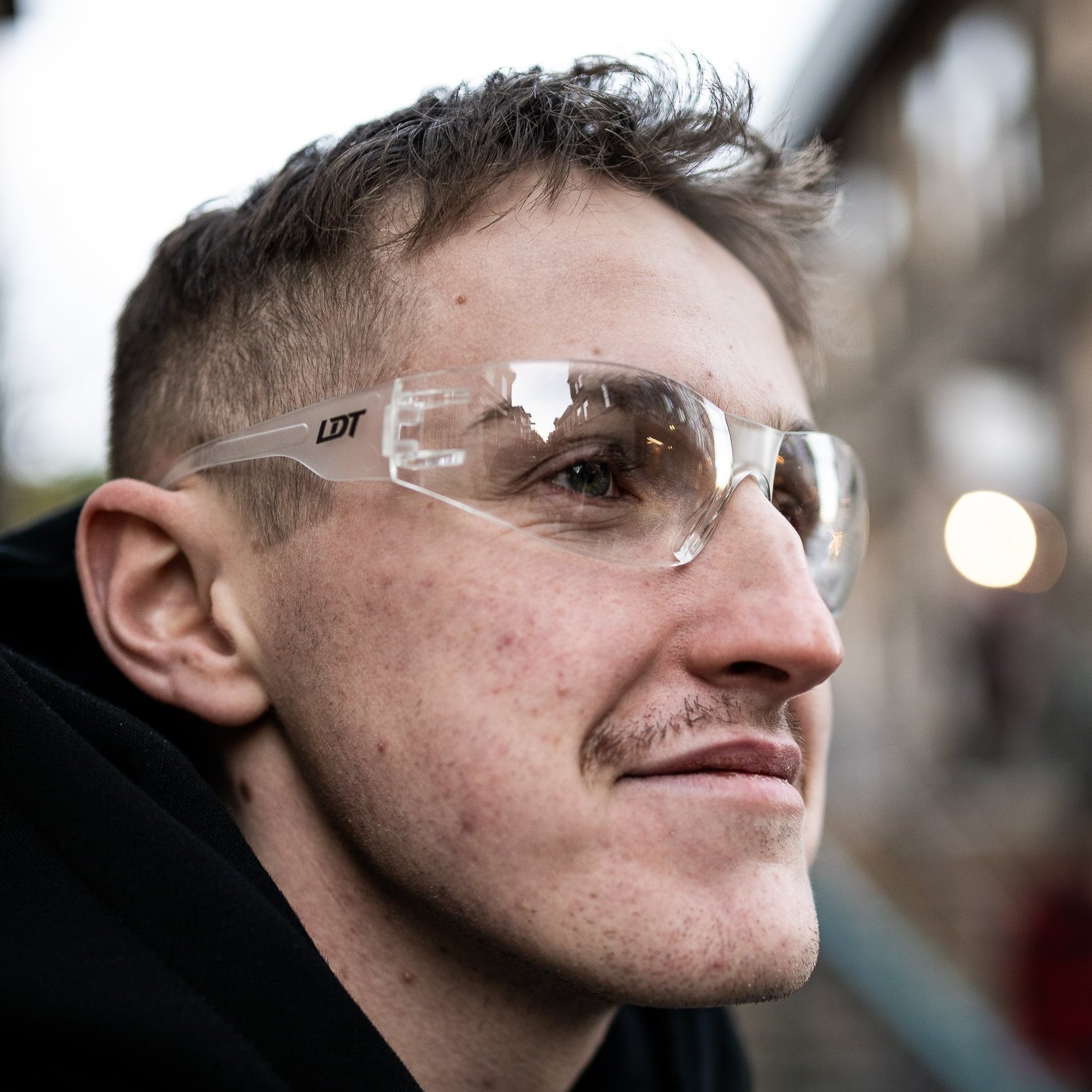 Transparent LDT Glasses