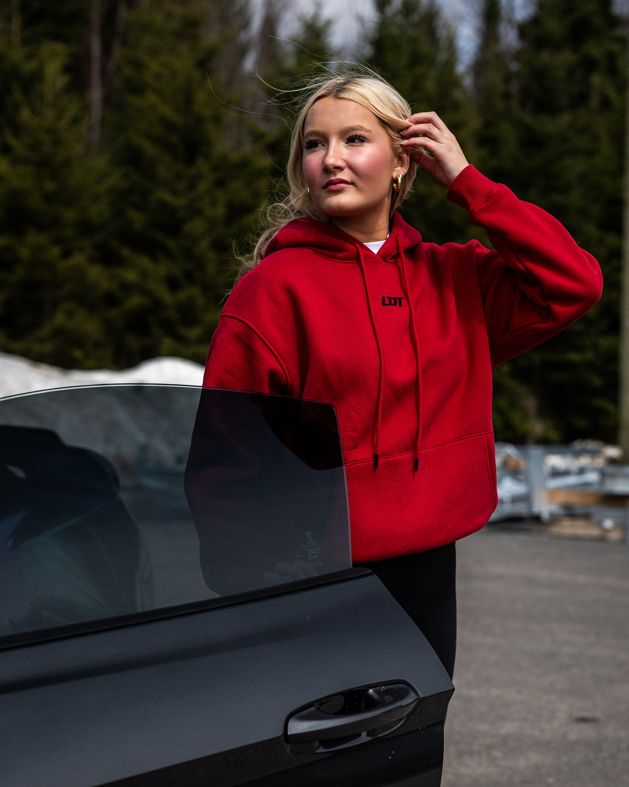 Coton ouaté classique LDT – Rouge