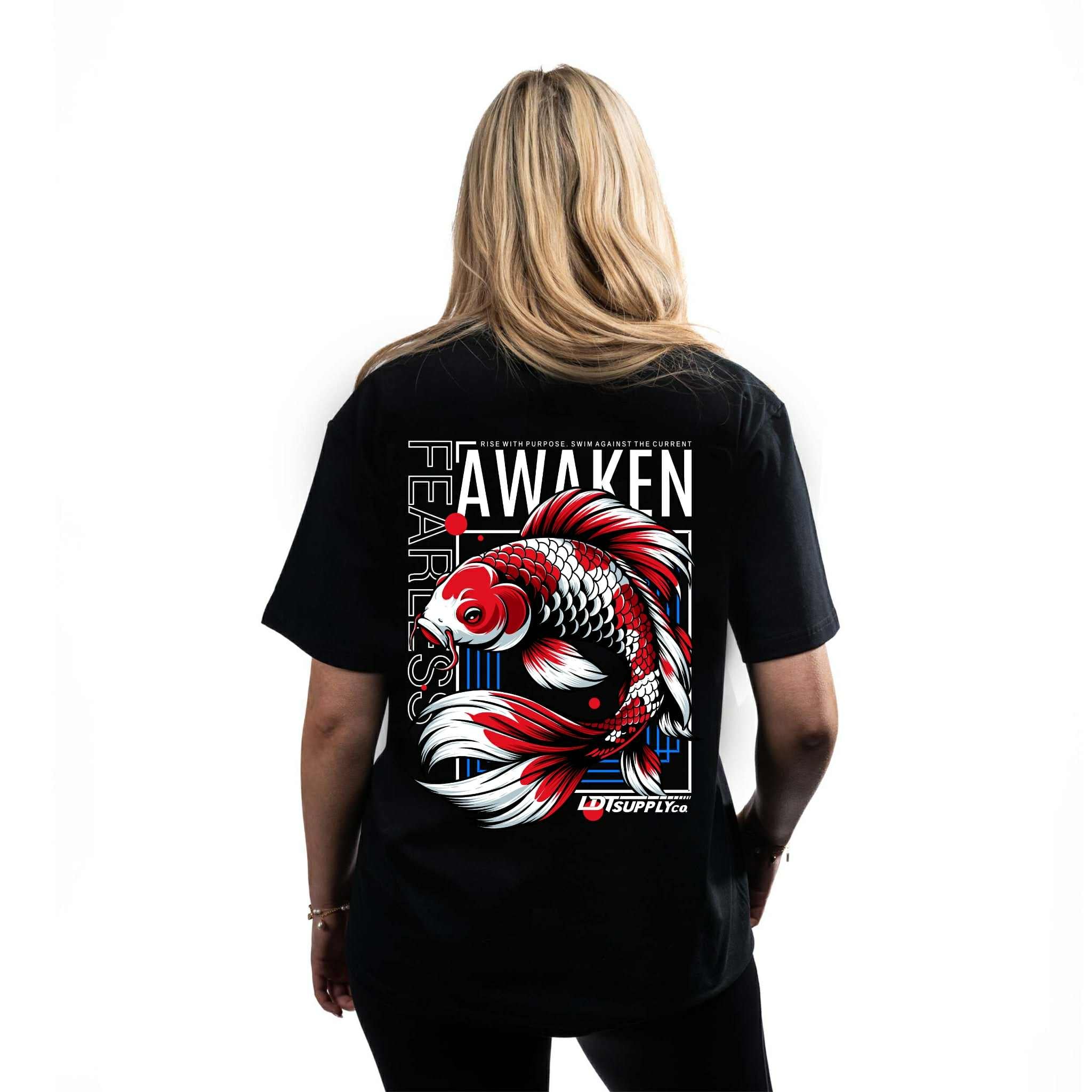 Chandail '' koi fish ''