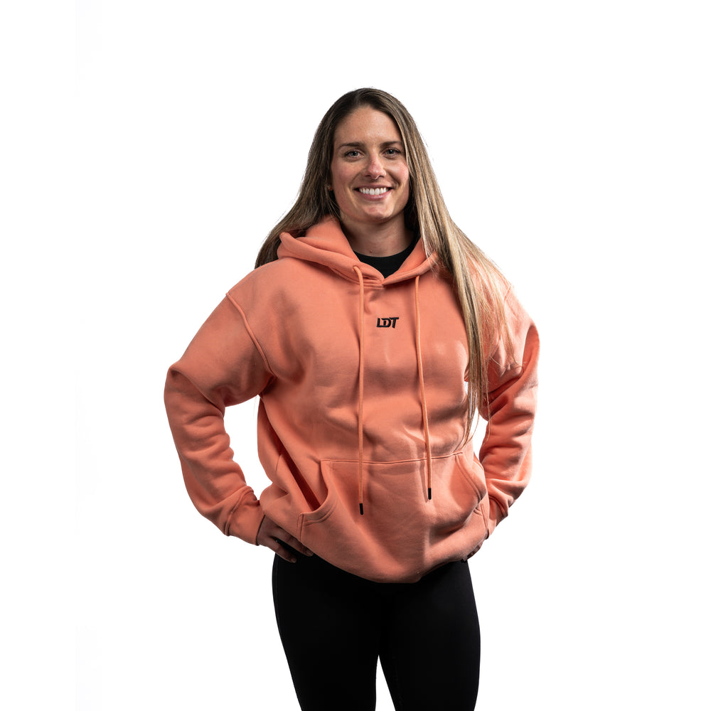 Classic LDT Hoodie – Salmon Pink