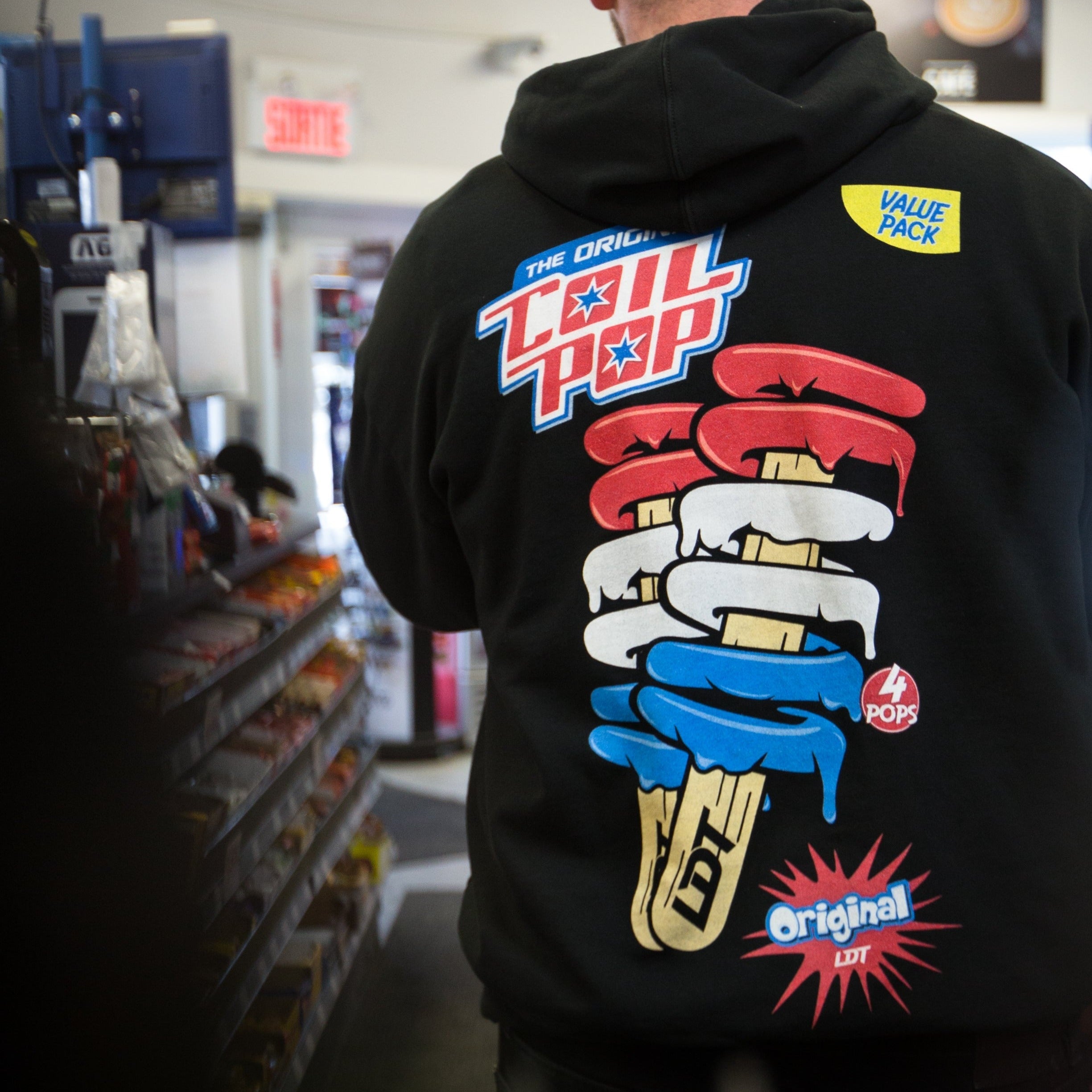 Hoodie 'Coil Pop'
