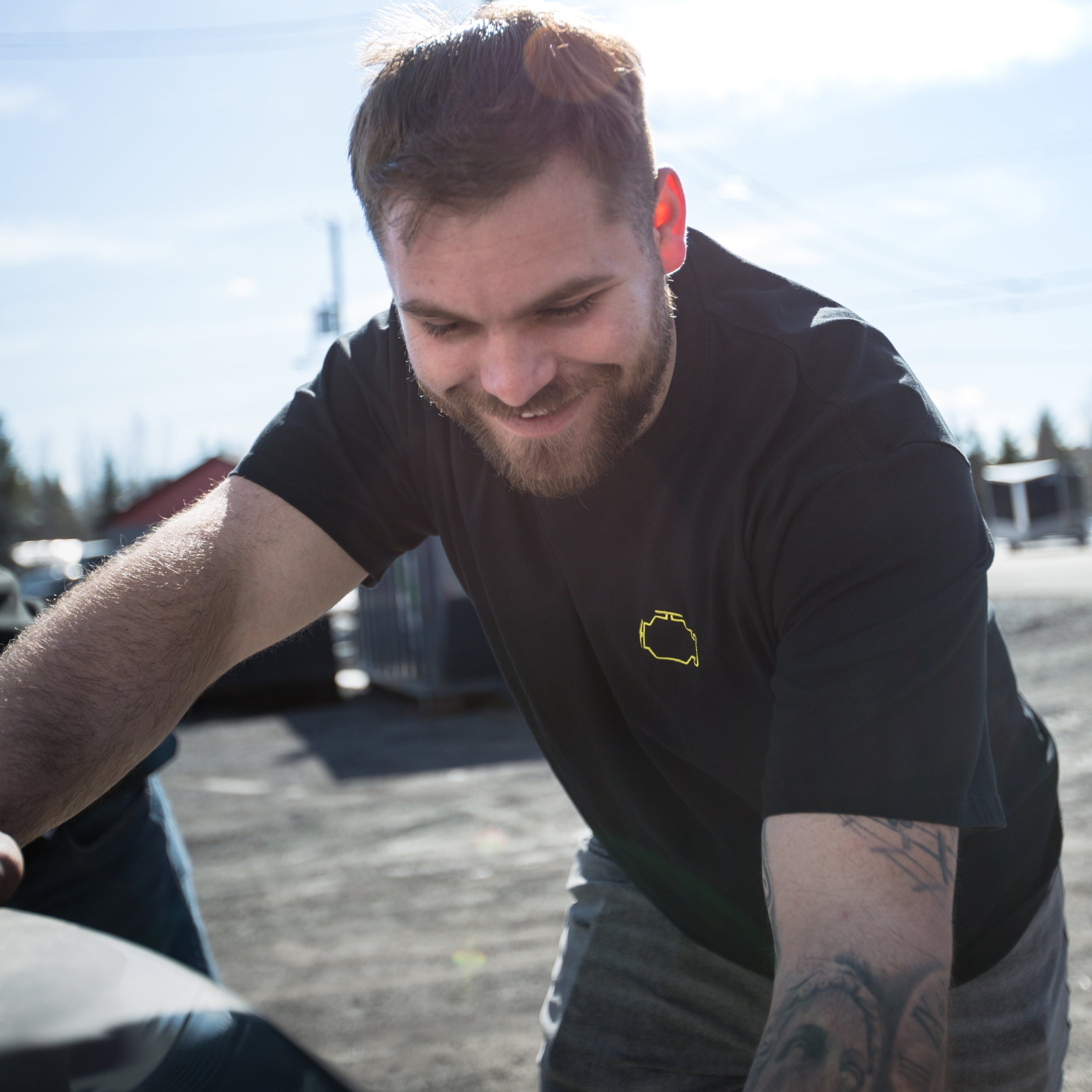 T-Shirt 'Check Engine'