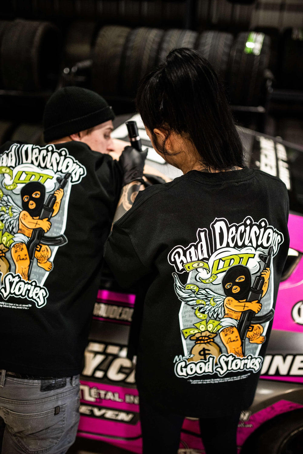 T-shirt 'Bad Decision'