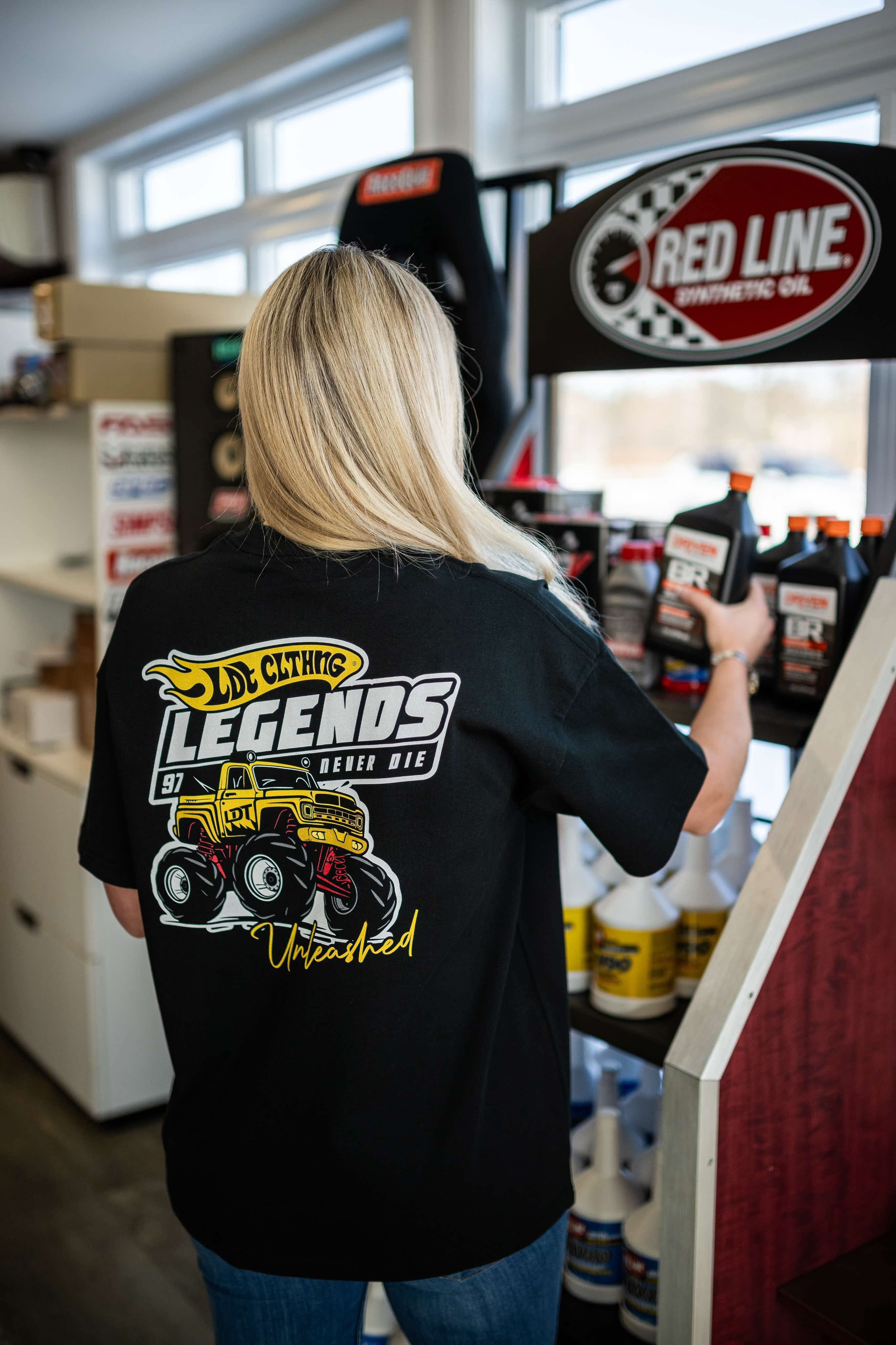 T-shirt 'Legend Never Die'