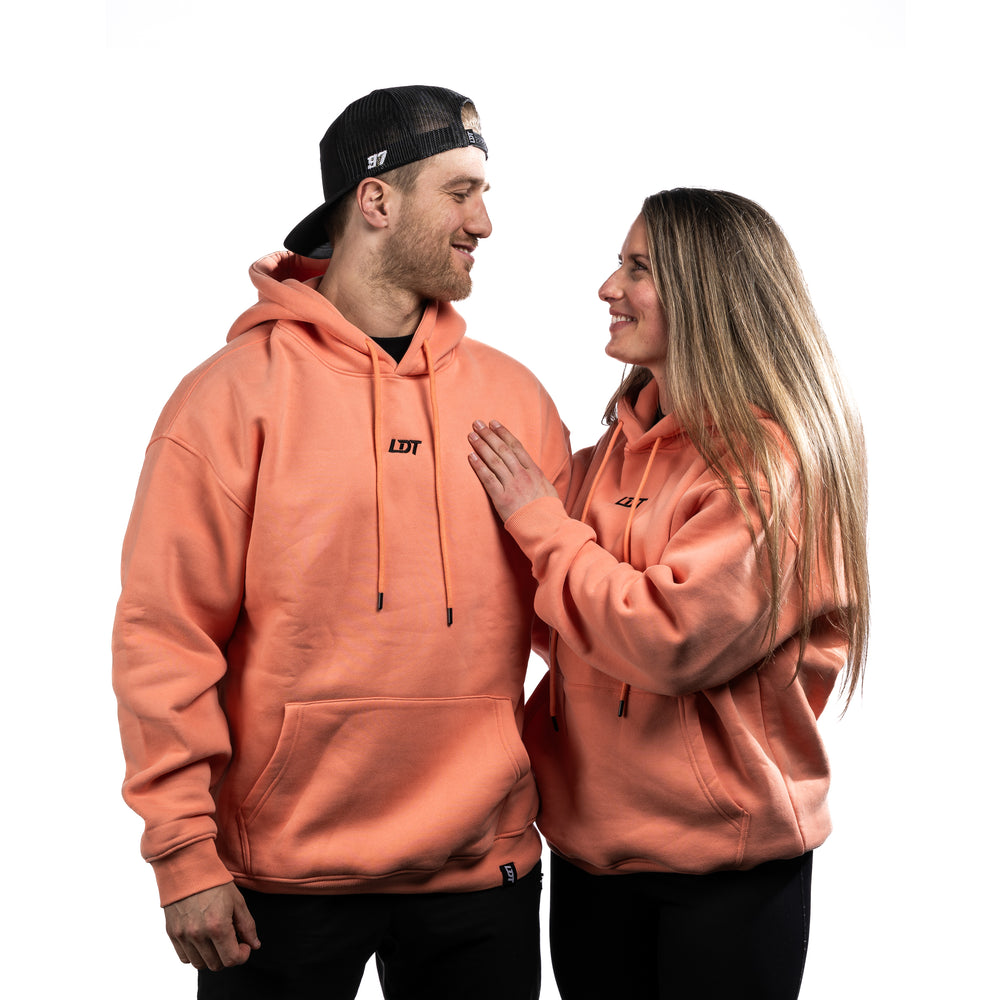 Classic LDT Hoodie – Salmon Pink