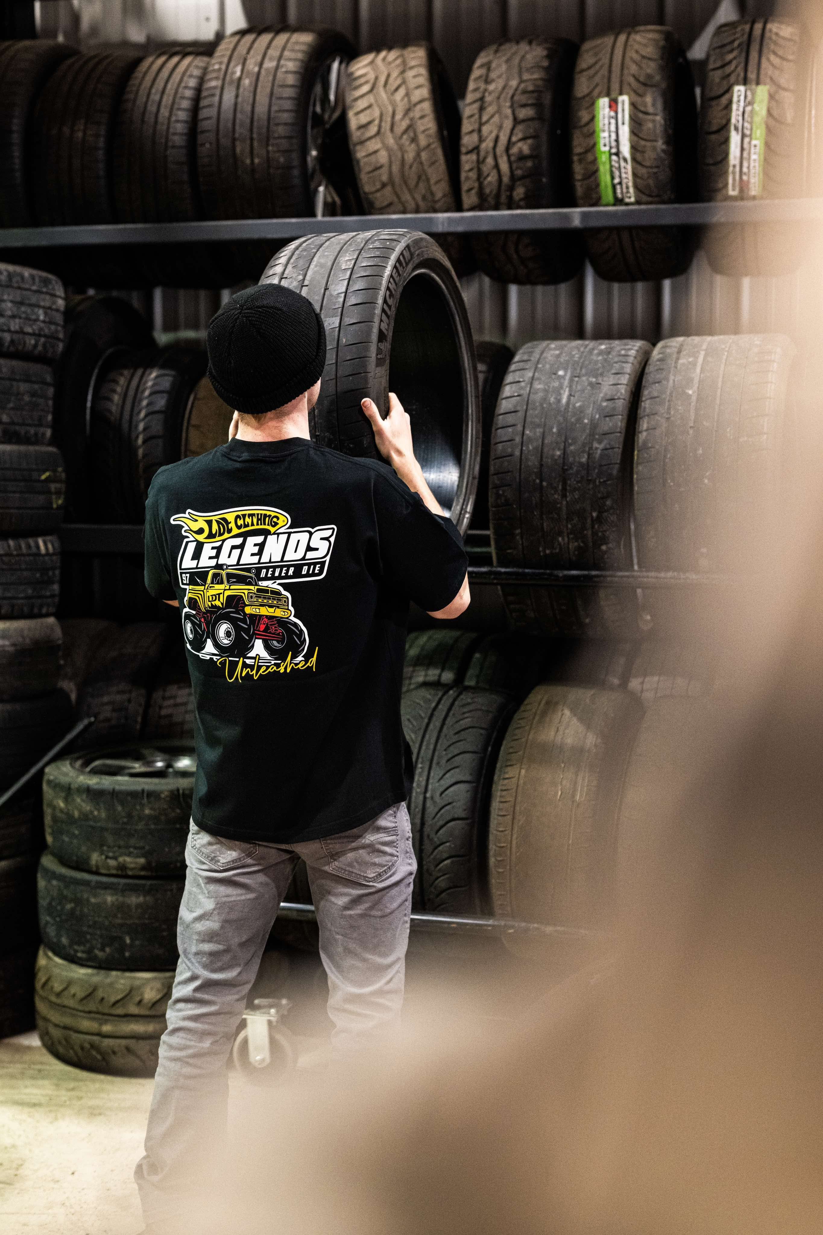 T-shirt 'Legend Never Die'