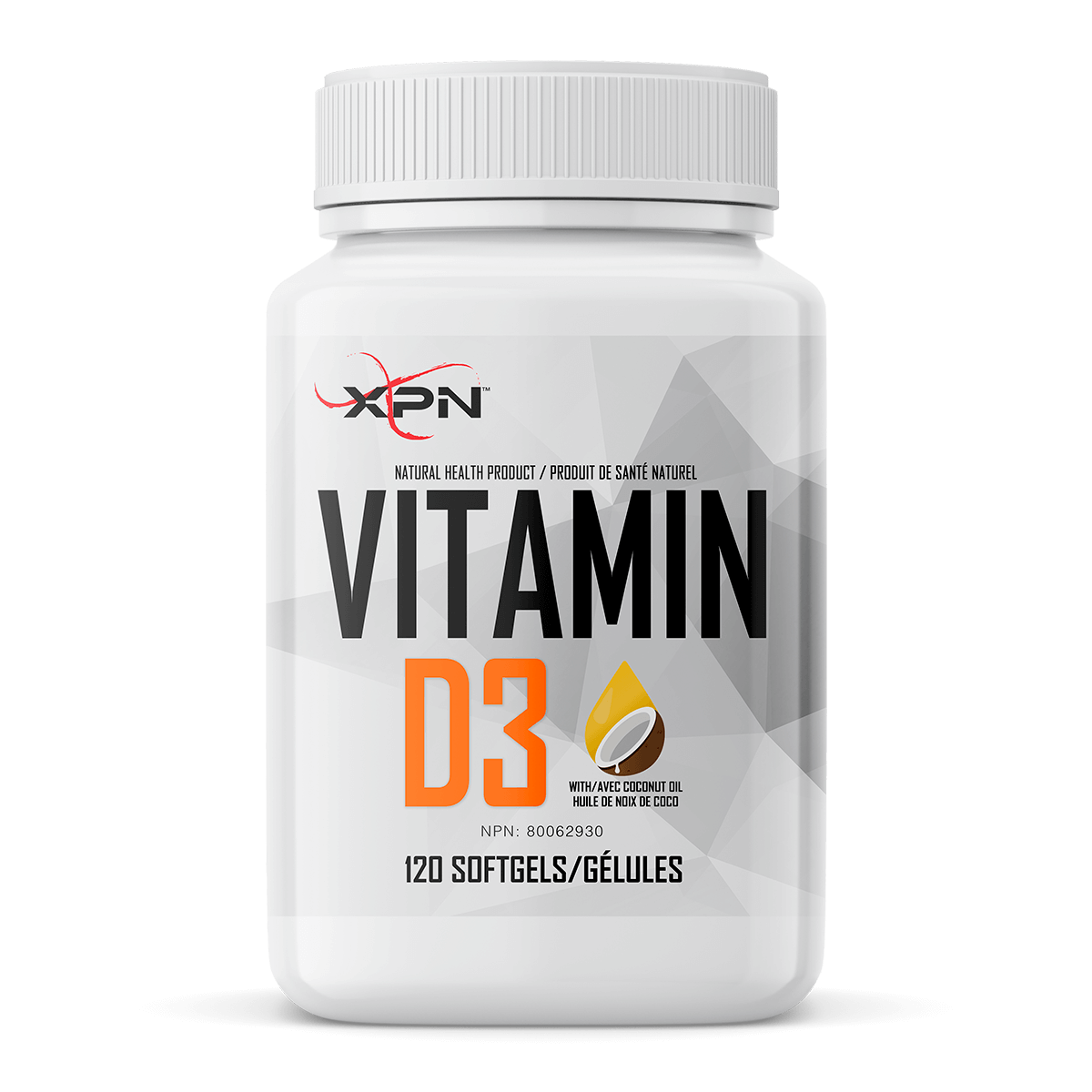 VITAMIN D3 - 120 CAPSULES