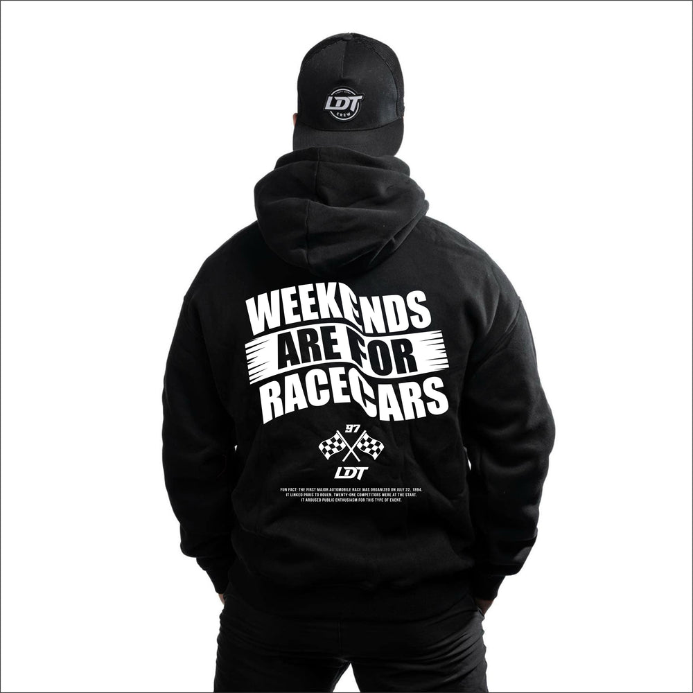 Coton ouaté '' Weekends are for racecars ''